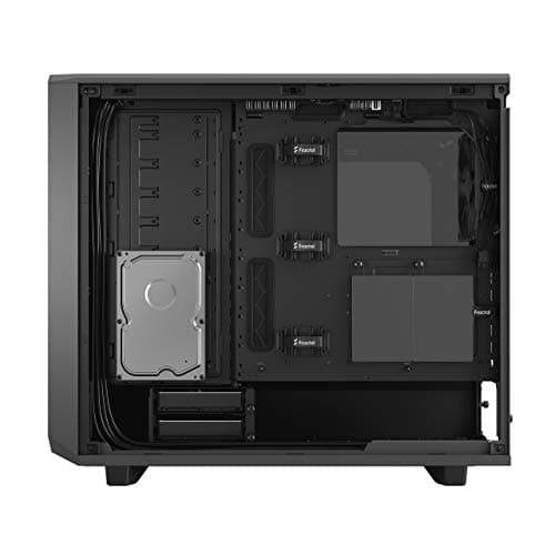 Fractal Design Meshify 2 ATX Mid Tower Gray Tinted Tempered Glass Side Panel USB 3.2 Gen 2 Type-C USB 3.2 Gen 1 Type-A image