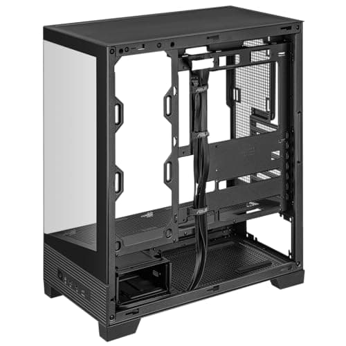Asus A31 ATX Mid Tower Black with Tempered Glass Side Panel and USB 3.2 Gen 1 Type-A image