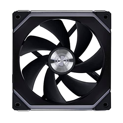 Lian Li UNI FAN SL V2 140mm Black / Silver Addressable RGB PWM 77.6 CFM 1-Pack image