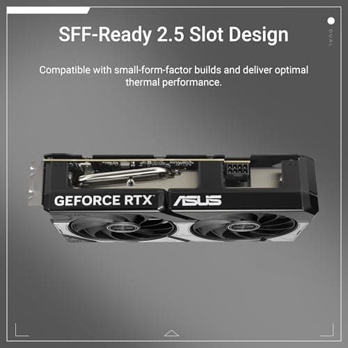 Asus DUAL OC GeForce RTX 5060 8GB GDDR7 Black image