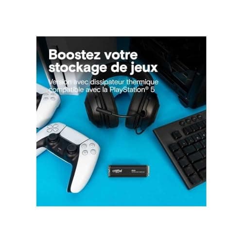 Crucial P310 w/Heatsink 2TB M.2-2280 SSD PCIe 4.0 x4 NVMe image