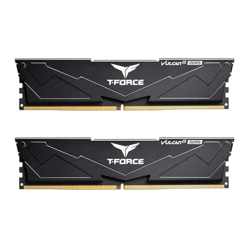 TEAMGROUP T-Force Vulcanα Black DDR5-6000 CL38 64GB (2x32GB) main image