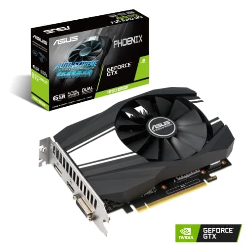 Asus Phoenix OC GeForce GTX 1660 SUPER 6GB GDDR6 Black / White image