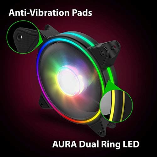 GameMax Razor 120mm Black ARGB 60 CFM image