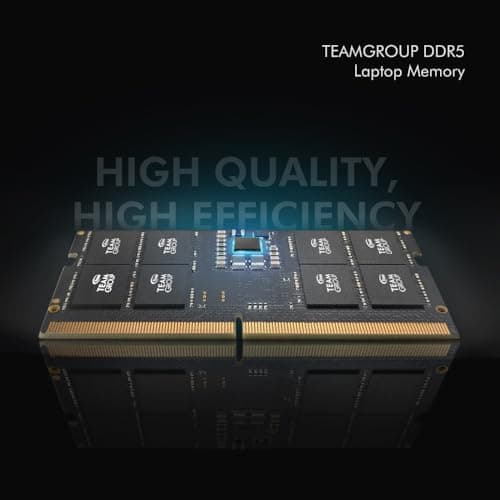 TEAMGROUP Elite Black SODIMM DDR5-4800 CL40 32GB (2x16GB) image