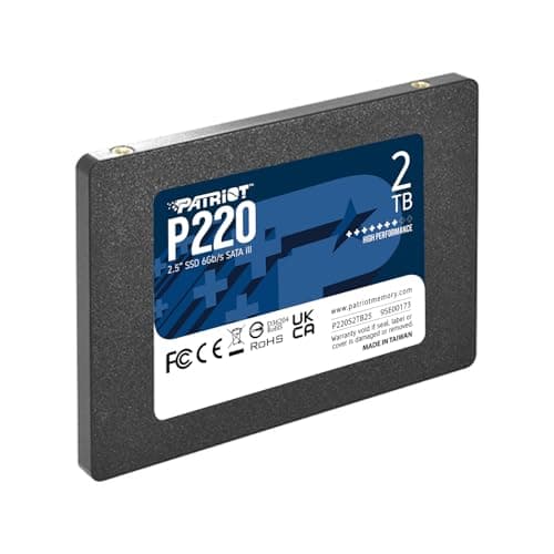 Patriot P220 2TB SSD 2.5" SATA 6.0 Gb/s image