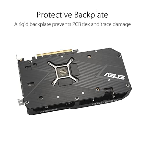 Asus DUAL V2 Radeon RX 6600 8GB GDDR6 Black image