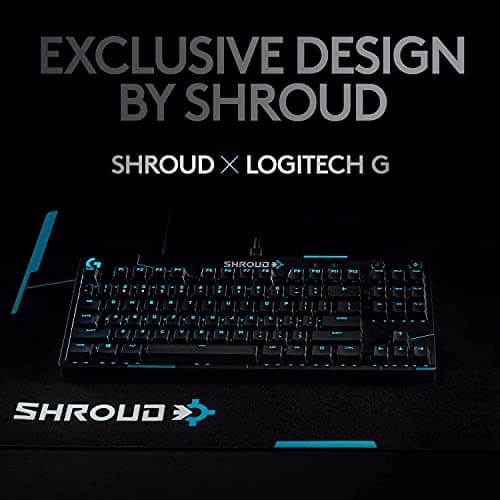 Logitech G Pro X Shroud RGB Wired Mechanical Gaming Keyboard image