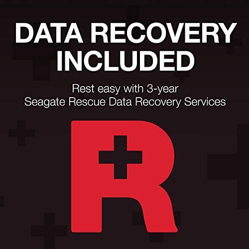 Seagate IronWolf 4TB NAS Hard Drive HDD – CMR 3.5 Inch SATA 6Gb/s 5900 RPM 64MB Cache for RAID Network Attached Storage – Frustration Free Packaging (ST4000VNZ08) image