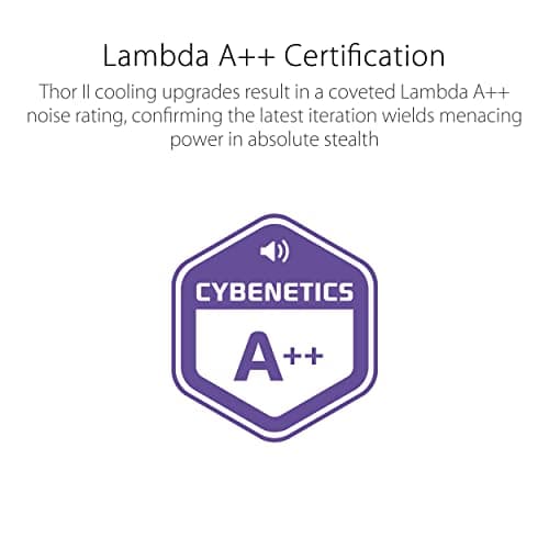 Asus ROG THOR 1200P2  ATX 1200W Fully Modular 80+ Platinum Silver / Black image