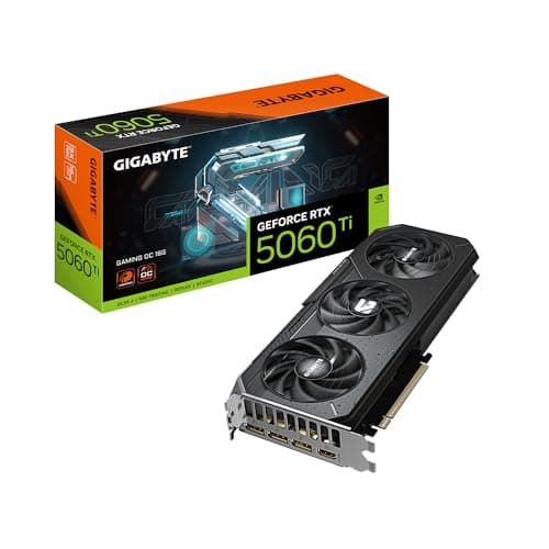 Gigabyte GAMING OC GeForce RTX 5060 Ti 16GB GDDR7 Black image