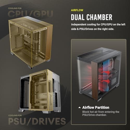 Antec C8 Curve Wood ATX Mid Tower Case image