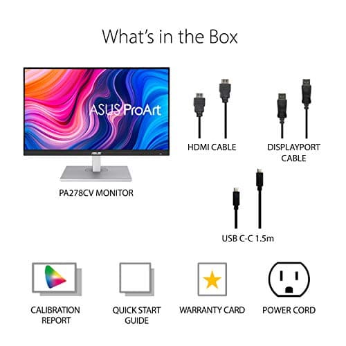 Asus ProArt Display PA278CV 27" 1440p 75Hz IPS Monitor image