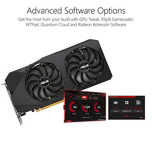 ASUS DUAL EVO OC Radeon RX 5700 8 GB Video Card image