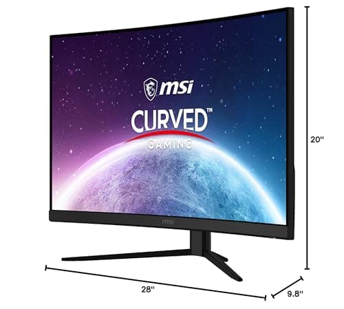 MSI G32C4X 31.5" 1080p 250Hz VA Curved Monitor image