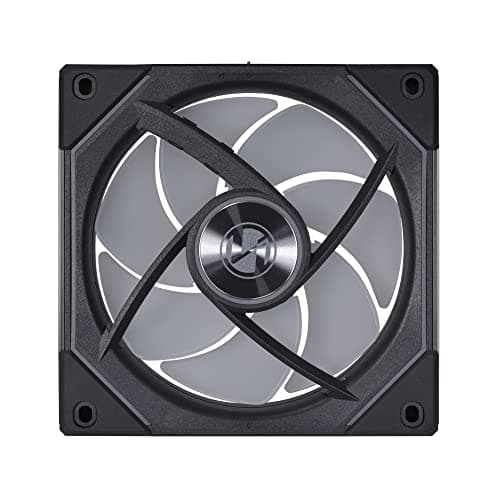 Lian Li Uni Fan SL-Infinity 120mm Black Addressable RGB PWM 61.3 CFM 3-Pack image