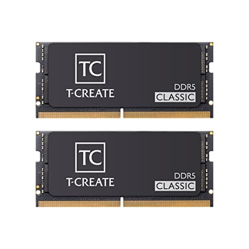 TEAMGROUP T-Create Classic Black DDR5 SODIMM-5600 CL46 64GB (2x32GB) main image