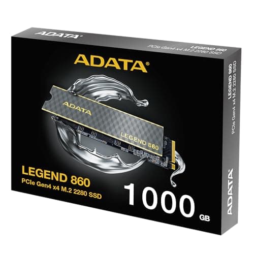 ADATA LEGEND 860 1TB SSD M.2 PCIe 4.0 NVMe image
