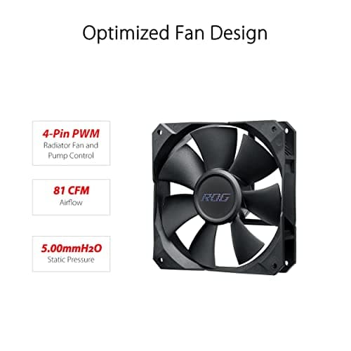 Asus ROG STRIX LC II 80.95 CFM Water 240mm Black image