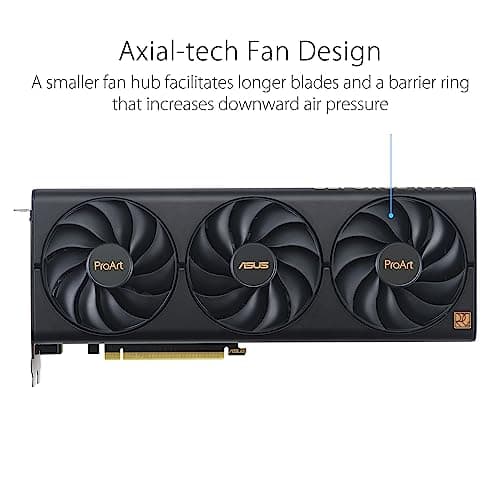 Asus GeForce RTX 4060 ProArt OC 8GB GDDR6 Black / Gold image