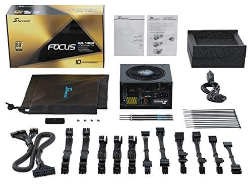 SeaSonic FOCUS Plus Gold 1000 W 80+ Gold Certified Fully Modular ATX Power Supply image