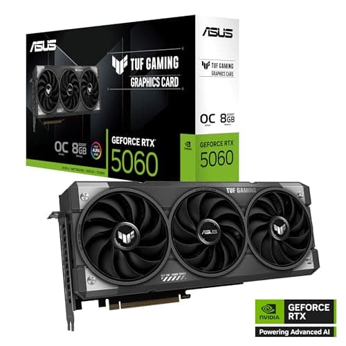 Asus TUF GAMING OC GeForce RTX 5060 8GB GDDR7 Black image