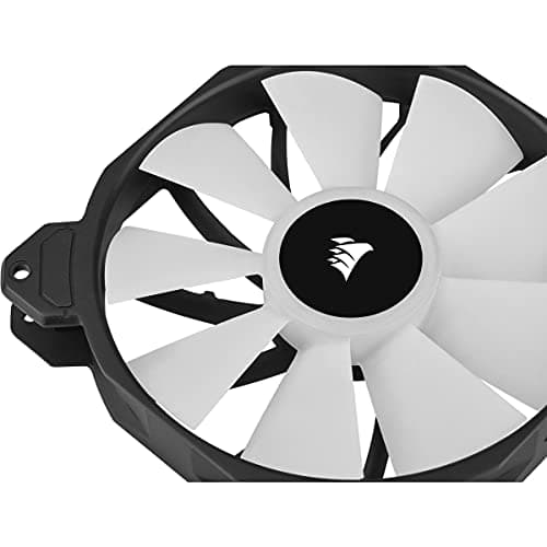 Corsair iCUE SP140 RGB ELITE 140mm Black / White PWM Addressable RGB 2-Pack image