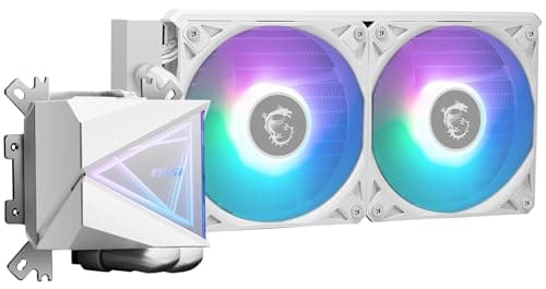 MSI MAG CORELIQUID I240 Water 240mm 70.7 CFM White image