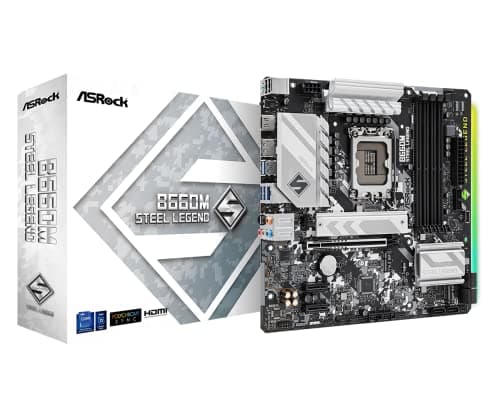 ASRock B660M Steel Legend DDR4 Micro ATX image