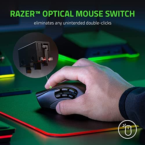 Razer Naga Pro Wireless Optical Gaming Mouse image