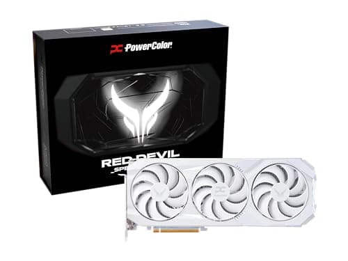 PowerColor Radeon RX 9070 XT Red Devil E/OC 16GB GDDR6 White main image