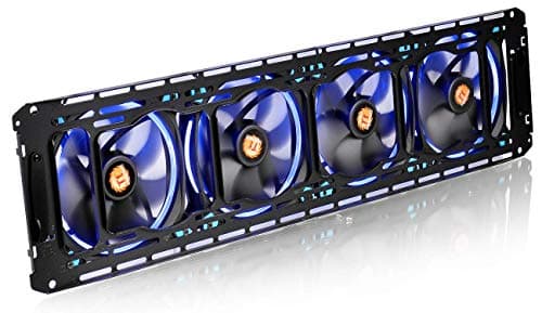 Thermaltake View 91 RGB PLUS Tempered Glass XL-ATX Vertical GPU Modular Black Gaming Super Tower Computer Case CA-1I9-00F1WN-00 image