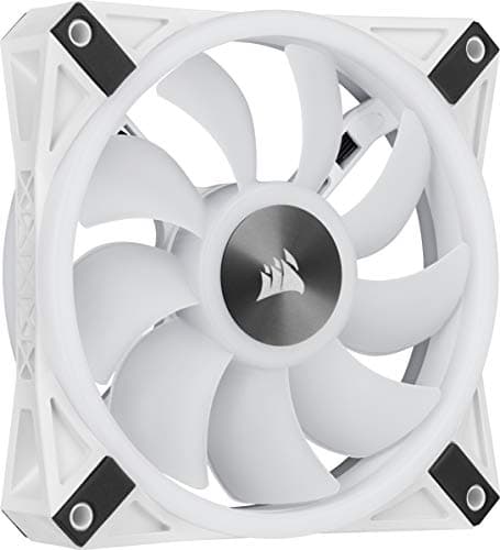 Corsair iCUE QL120 120mm White/Black PWM RGB 41.8 CFM image