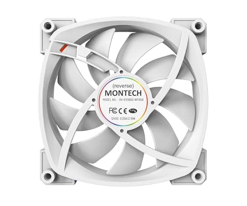 Montech RX120 120mm White PWM RGB image