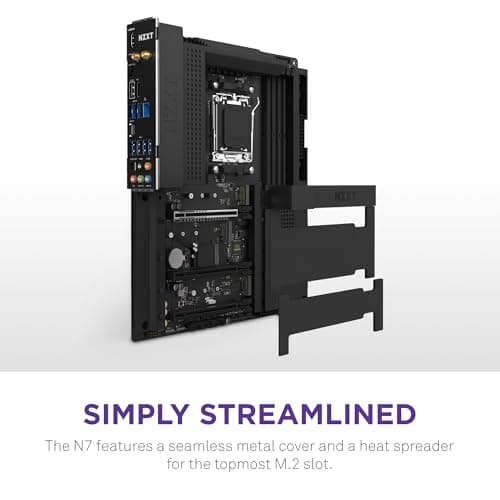 NZXT B650E N7 AM5 WIFI DDR5 ATX Black image