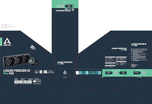 ARCTIC Liquid Freezer III Pro 110 CFM Water 420mm Black image