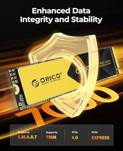 Orico O7000 512GB SSD M.2 PCIe 4.0 NVMe image
