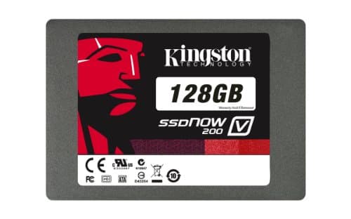 Kingston SSDNow V200 128GB SSD 2.5" SATA image