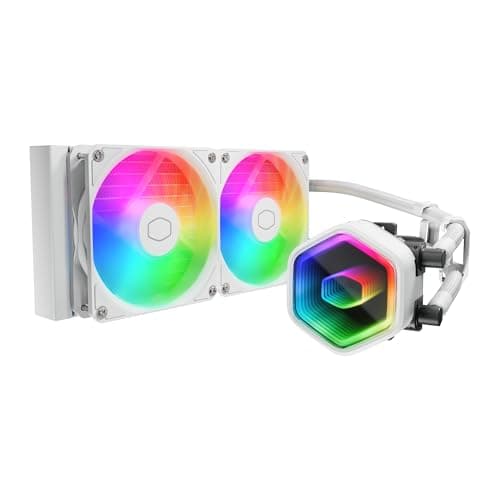 Cooler Master MasterLiquid Core II Water 240mm 70.7 CFM White main image