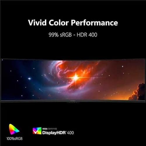 INNOCN 49C1R 49" 5120x1440 120Hz Curved VA Monitor image