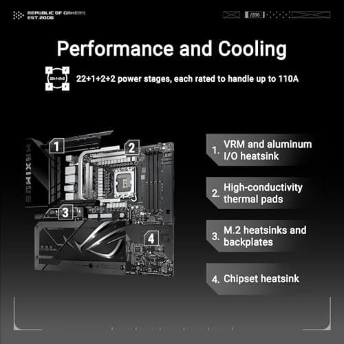 Asus Z890 ROG MAXIMUS HERO BTF LGA1851 DDR5 ATX image