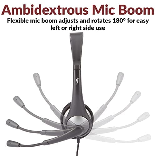 Cyber Acoustics AC-204 Closed-Back Headphones image