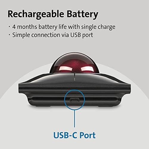 Kensington SlimBlade Pro Bluetooth Wireless Wired Wired Optical Mouse image