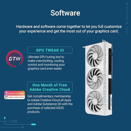 ASUS Prime Radeon RX 9070 XT White OC Edition 16GB GDDR6  image