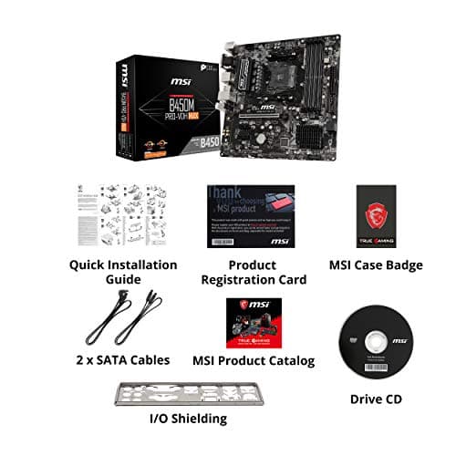 MSI B450M PRO-VDH MAX AM4 DDR4 Micro ATX image