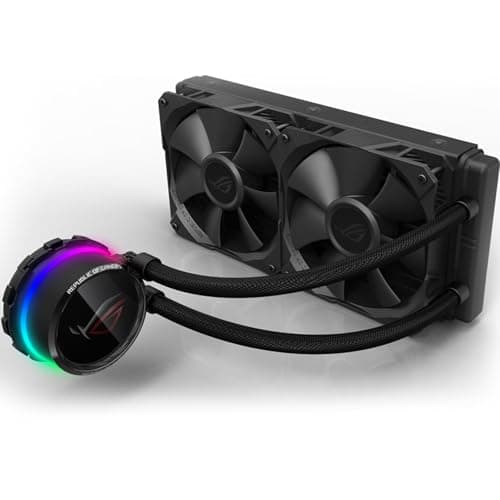 Asus ROG RYUO Water 240mm RGB 80.95 CFM Black image