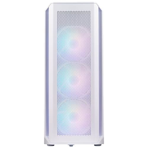 ADATA XPG VALOR AIR PLUS ARGB ATX Mid Tower White with Tempered Glass Side Panel and USB 3.2 Gen 1 Type-A image