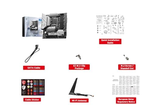 MSI B760M PROJECT ZERO LGA1700 DDR5 Micro ATX image