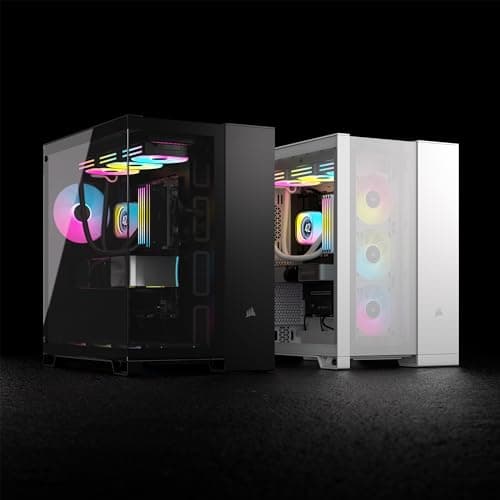 Corsair 6500D Airflow ATX Mid Tower White Tempered Glass image