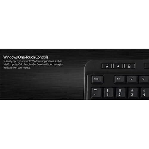 Adesso AKB-132HB Wired Standard Keyboard image